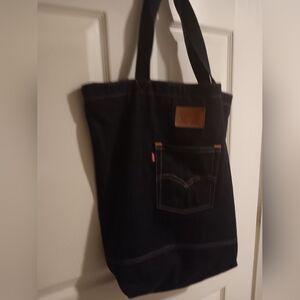Blue Jean Levi Tote Bag